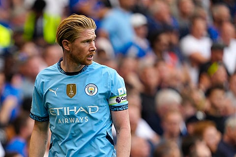 EPL 2024-25, Chelsea Vs Manchester City: Kevin De Bruyne during the English Premier League soccer match against Chelsea